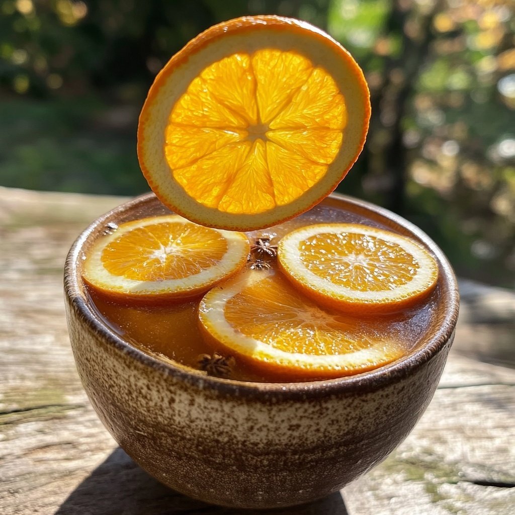 Winterlicher Orangen Punsch