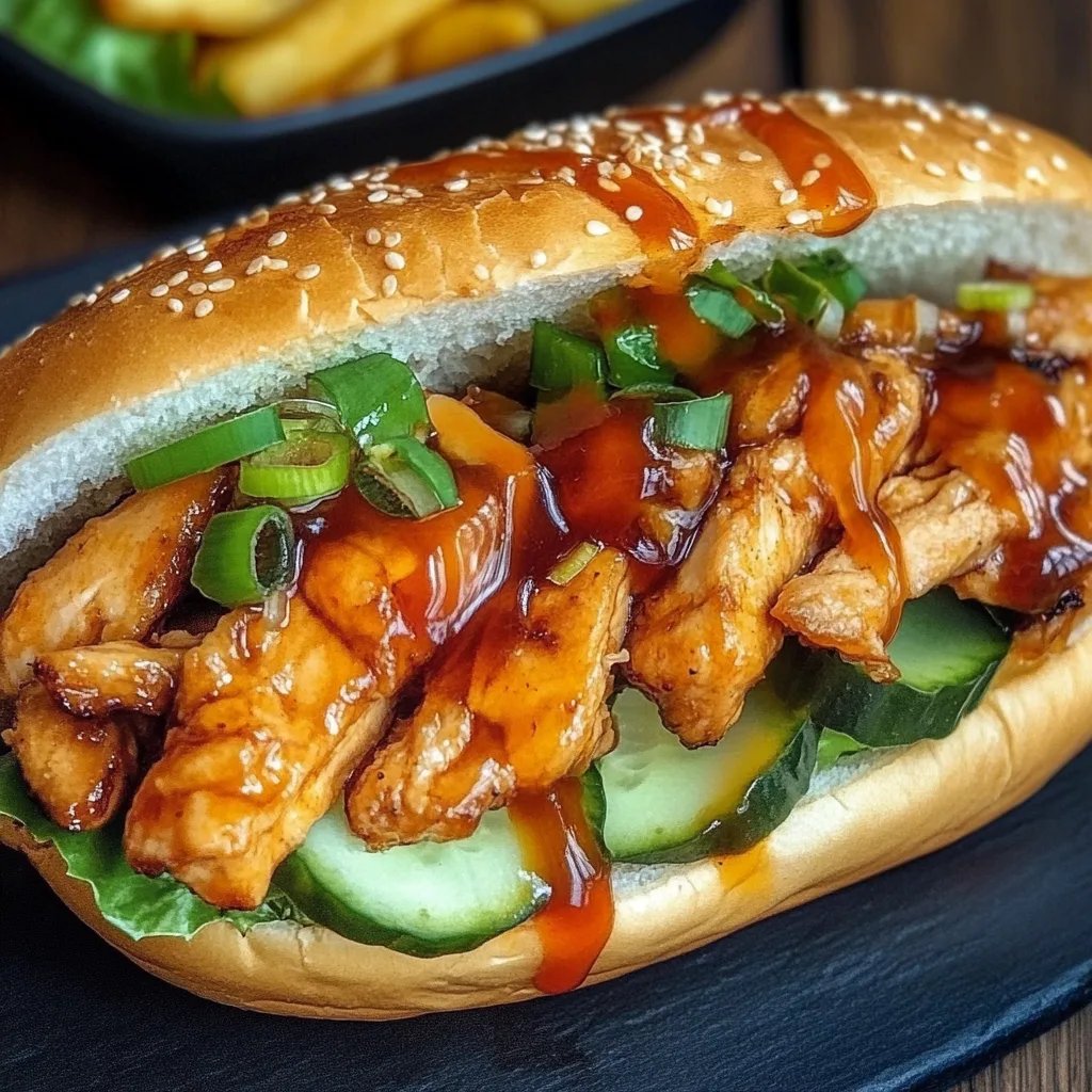 Chicken Teriyaki Sandwich