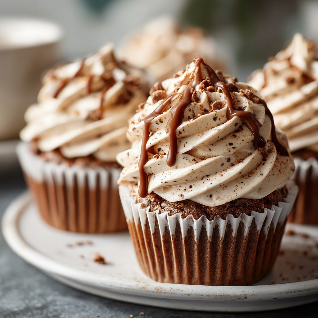 Kakao Haselnuss Creme Cupcakes