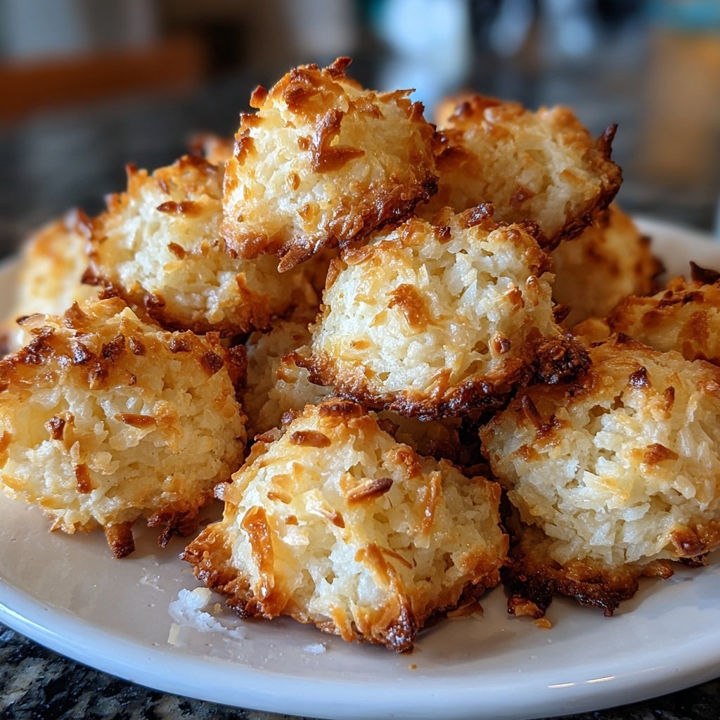 Bananen Kokos Makronen