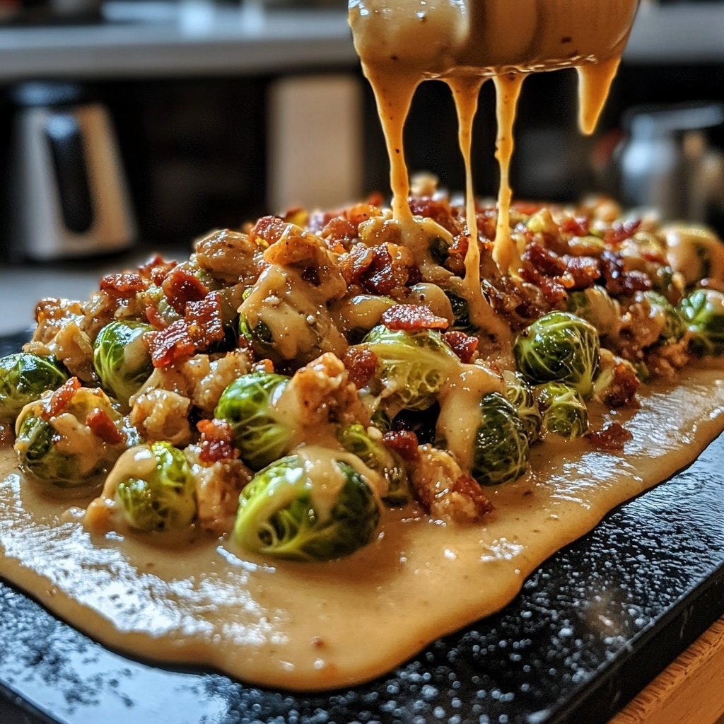 Rahm Rosenkohl Mit Speck Und Cremiger Sosse