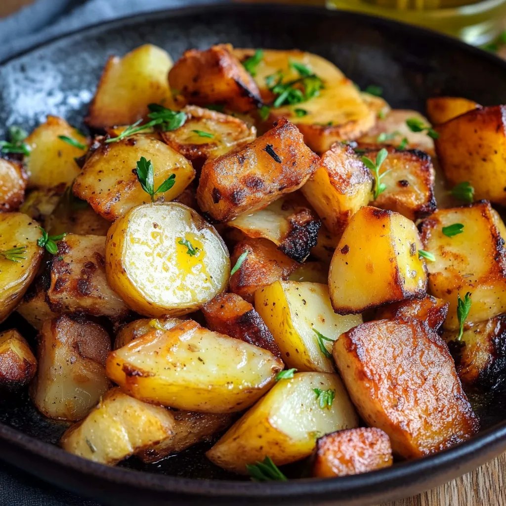 Kartoffel-Hackbraten aus der Pfanne