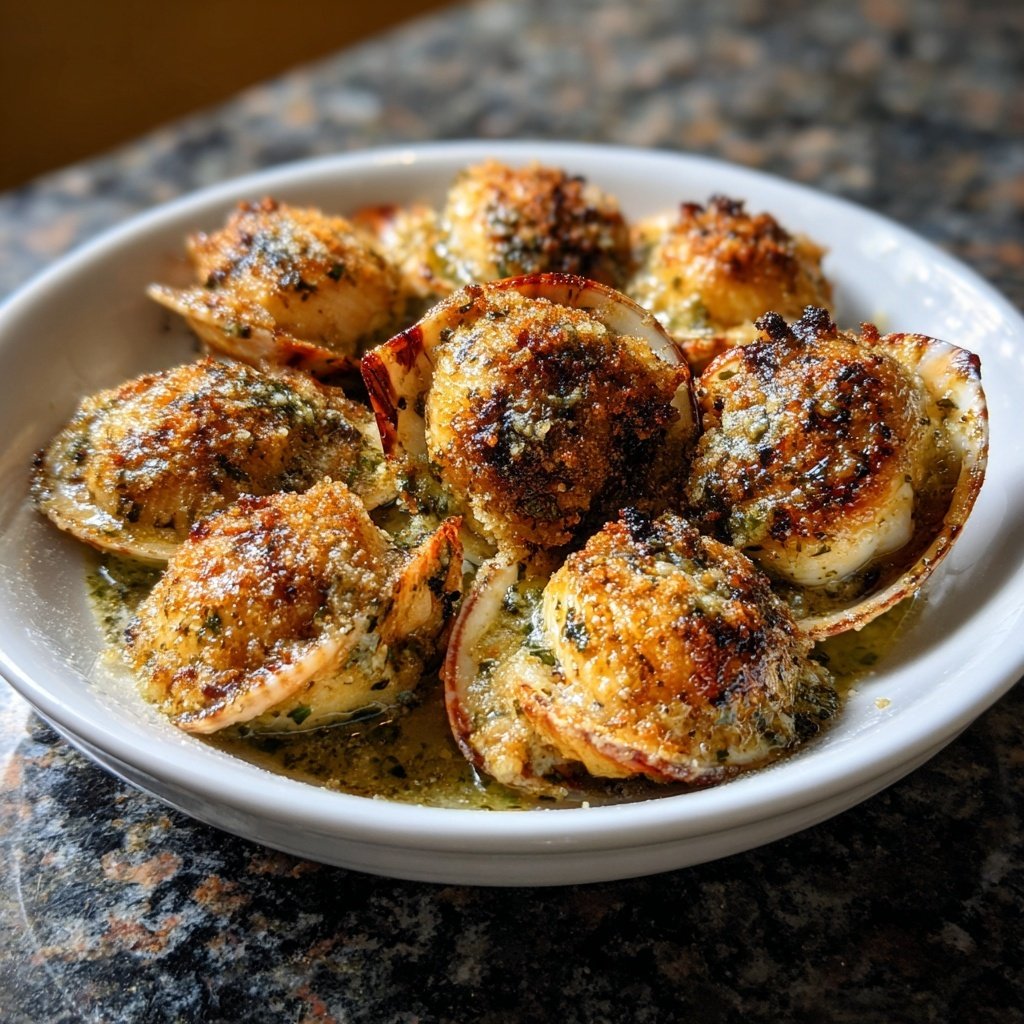 Jakobsmuscheln mit Zitrone Butter Knoblauch