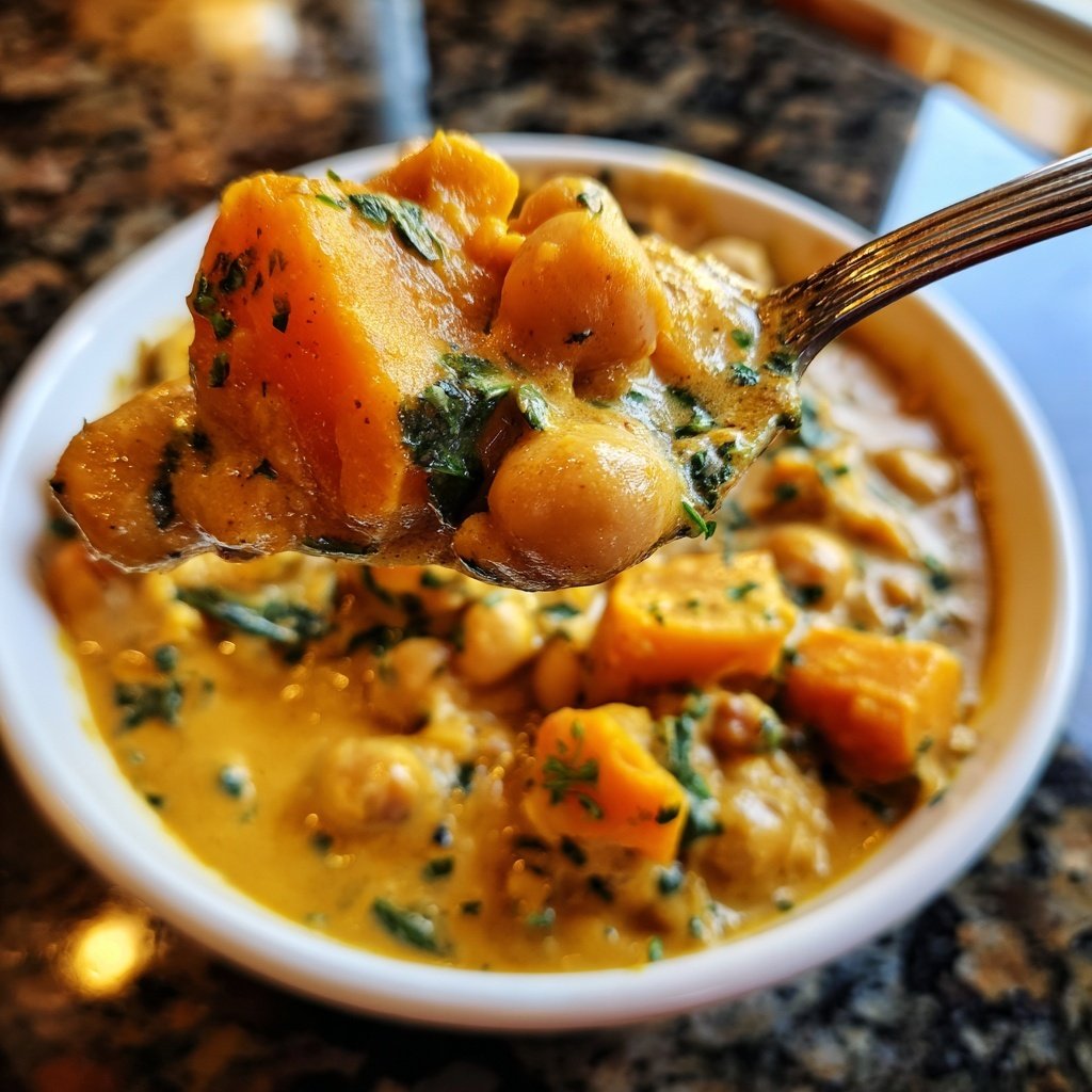 Butternut-Kichererbsen-Kokos-Curry