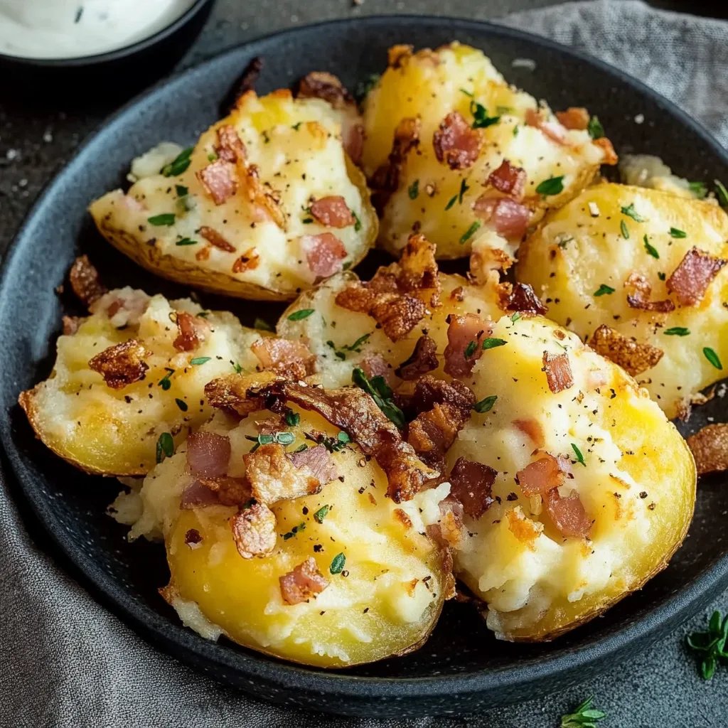 Knusprige Easy Smashed Potatoes