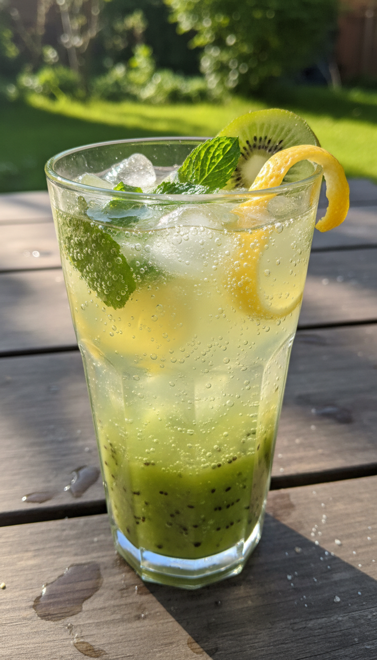 Kiwi Zitronen Spritz