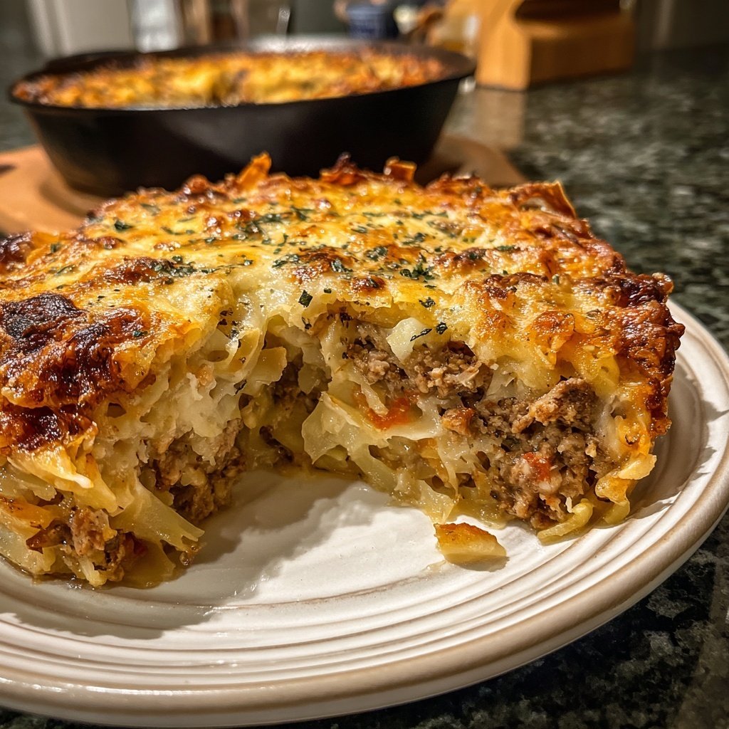 Spitzkohl Auflauf mit Hack