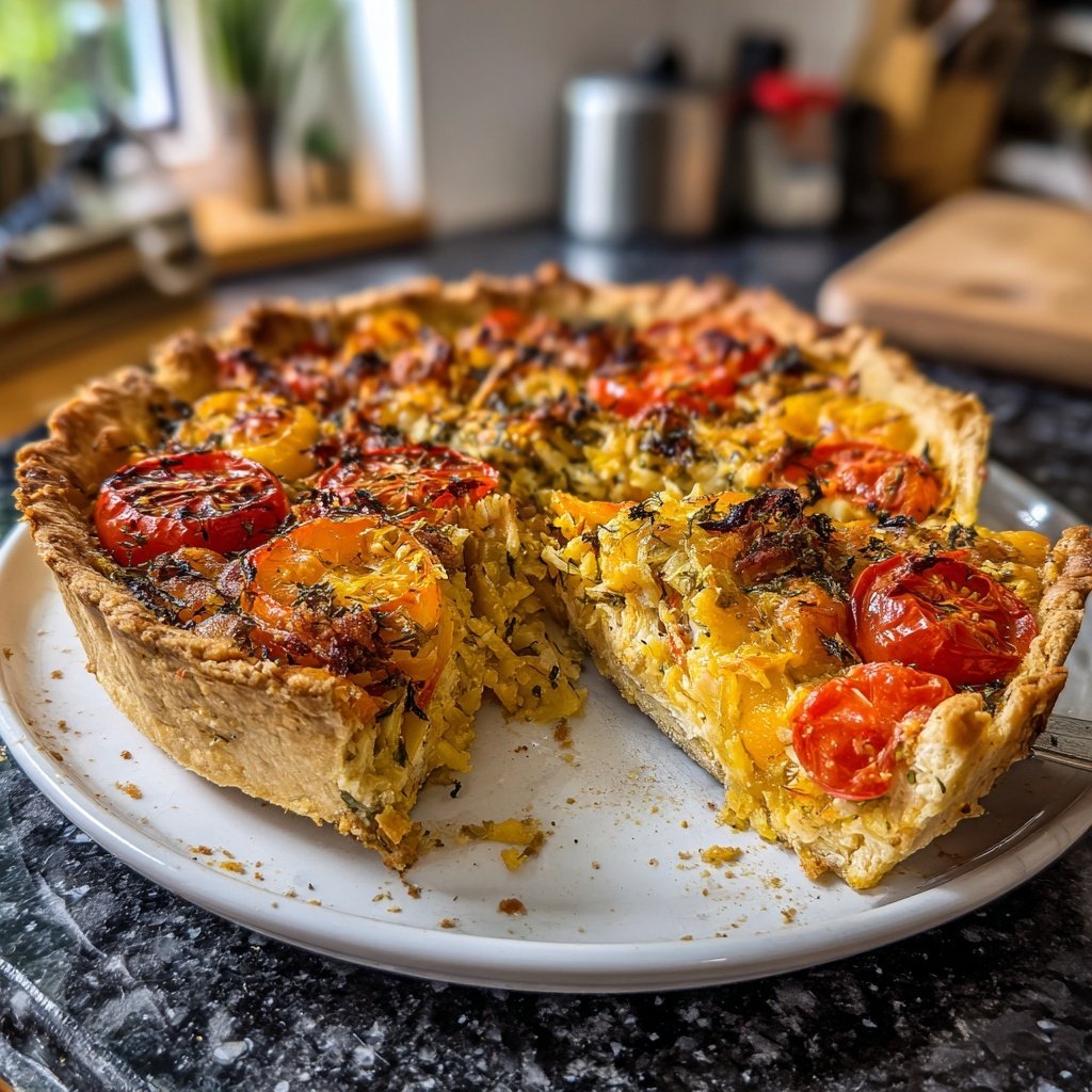 Gebackener Kabeljau Tomaten Medley