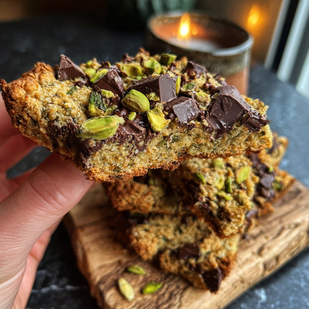 Pistazien Schoko Knusper Stücke