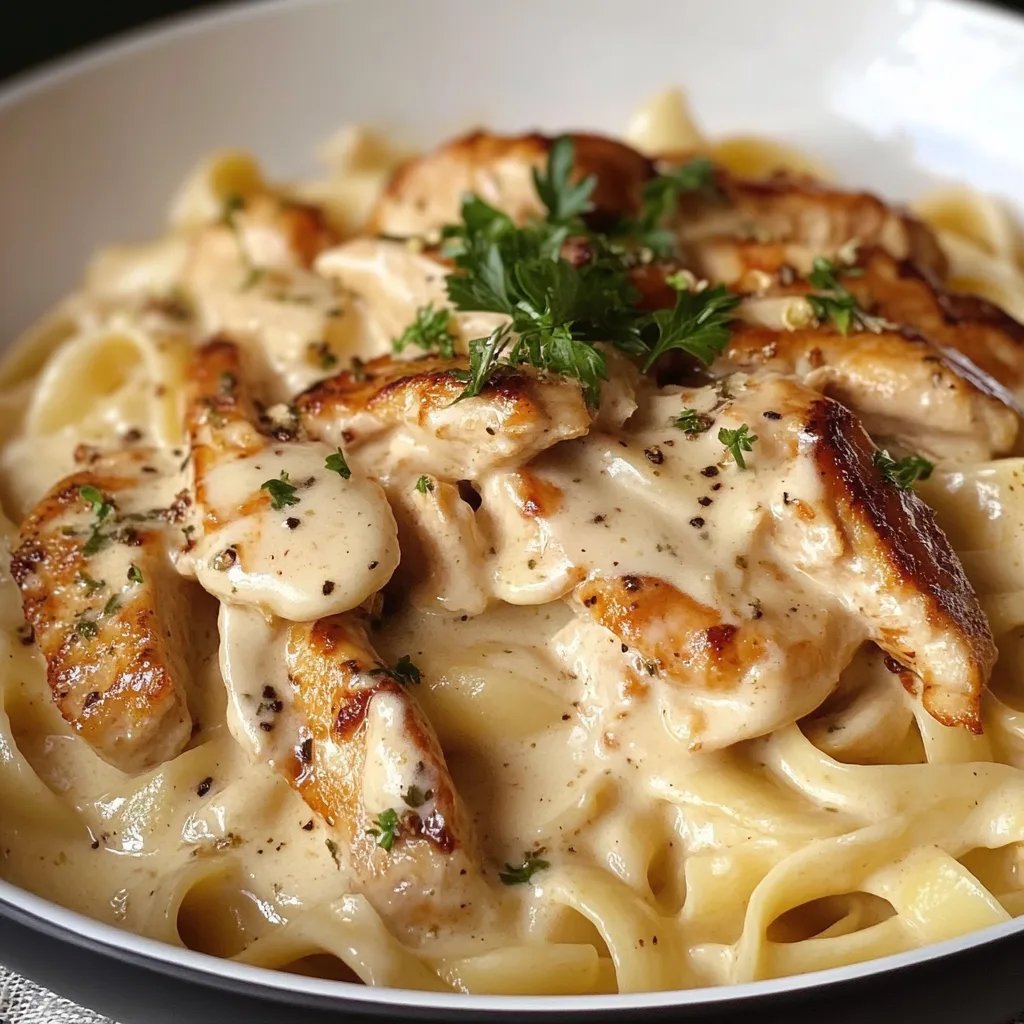 Creme Chicken Alfredo