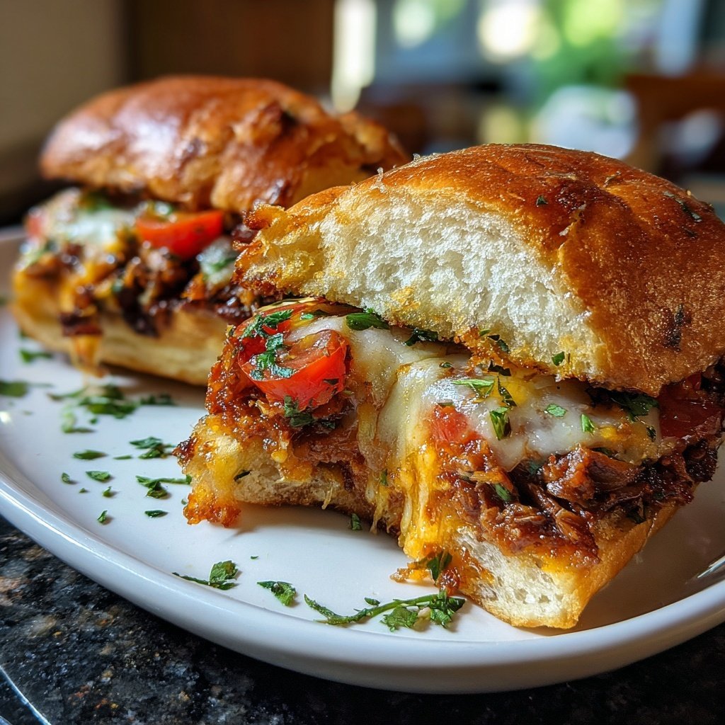 Geröstete Tomaten Mojito Sliders