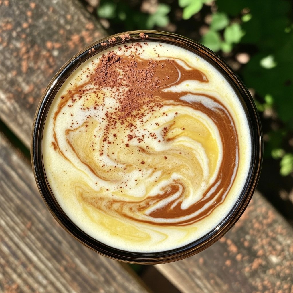 Cremiger Eierlikör-Latte