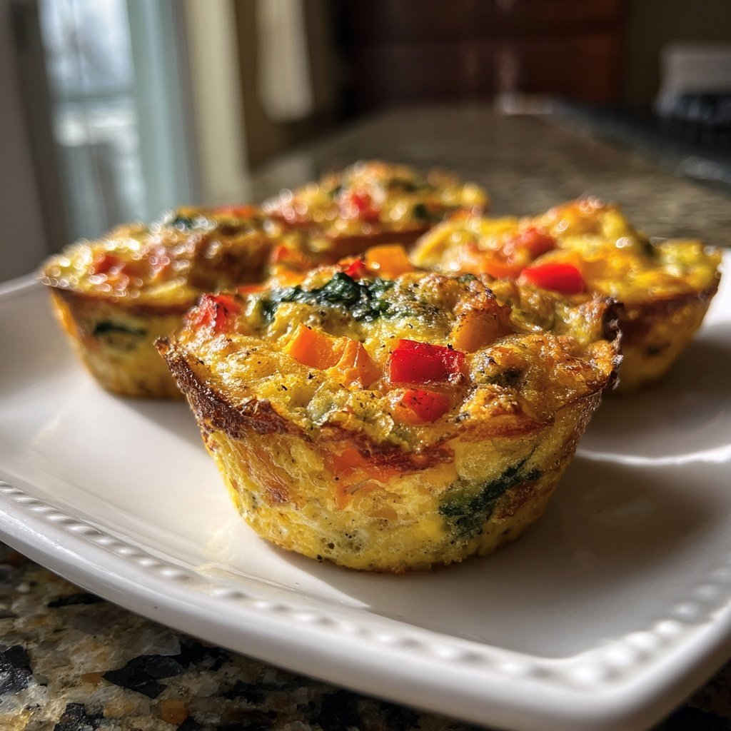 Herzhafte Gemüse-Quiche-Tassen