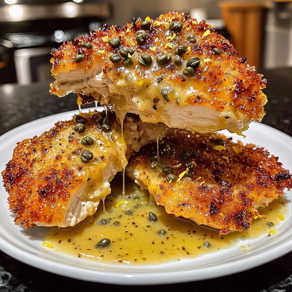 Meyer Zitronen Hähnchen Piccata