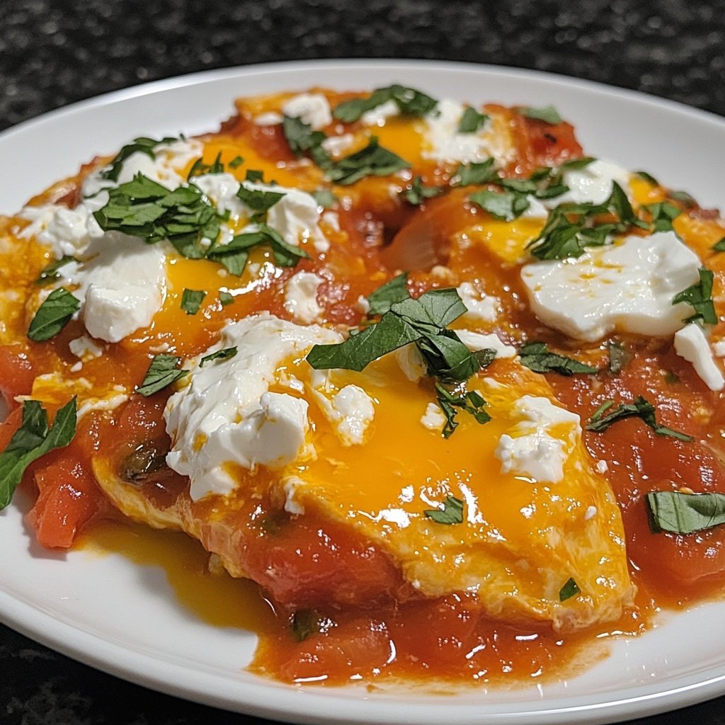Internationale-Küche-Shakshuka mit Feta