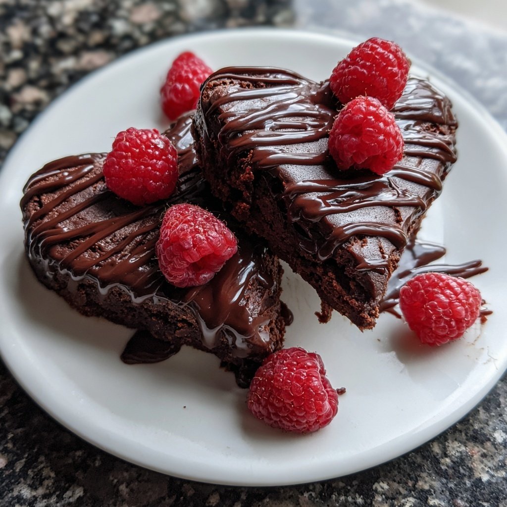 Valentins Herz Schokoladenkuchen Rezept