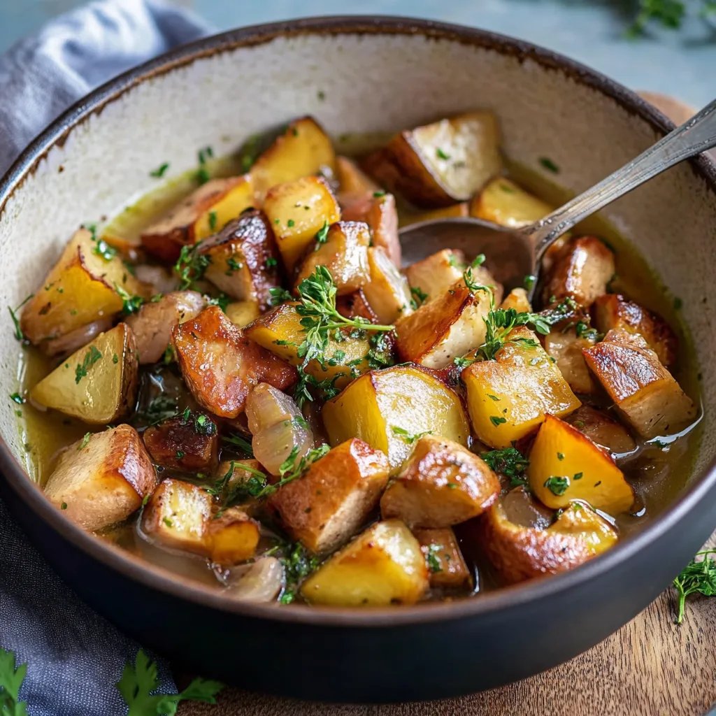 Steckrüben-Karotten-Eintopf